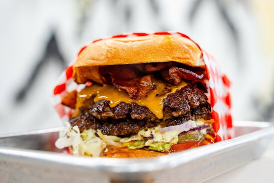 Burgerchan, Burgerchan burger. Photo courtesy of Burgerchan