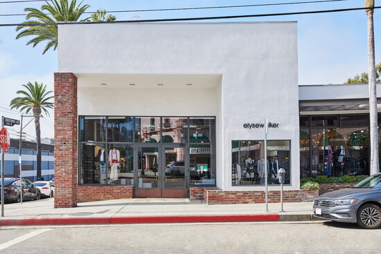 Elyse Walker's first boutique on Antioch Street in Pacific Palisades 