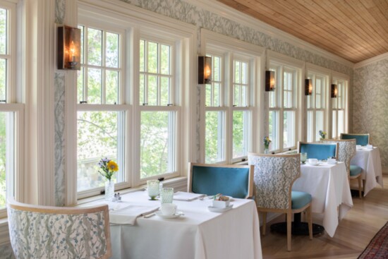 The Woodlawn Dining Room. Photo courtesy Winvian. 