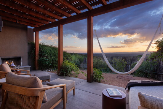 a luxurious suite at Four Seasons Racho Encantado Santa Fe