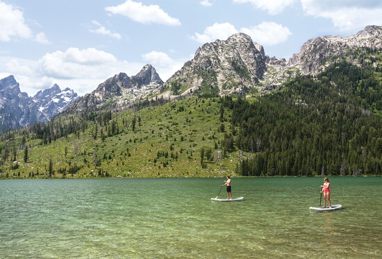 Paddle Boarding in Wyoming