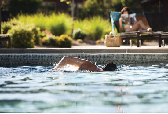 Swimming in Santa Fe