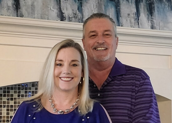 Lisa Sawyer, left, and James Sawyer of The Sawyer Realty Group in Conroe.