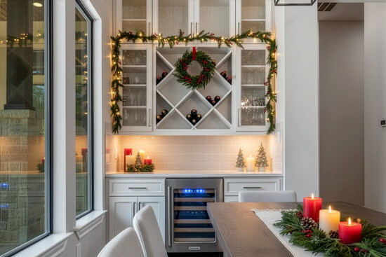 The kitchen serves as the heart of every Story Built home, designed for shared meals and holiday gatherings.