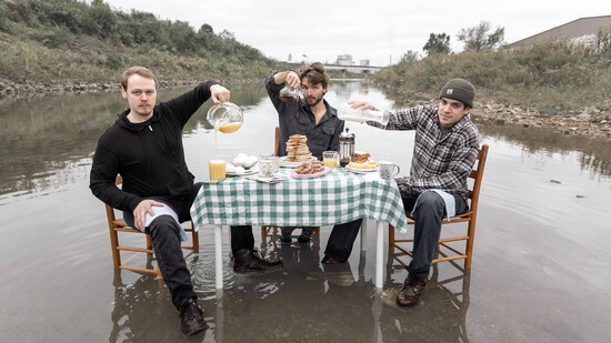 Local "Garage Jazz" band Animal Mother. Photo by Ryan Back.