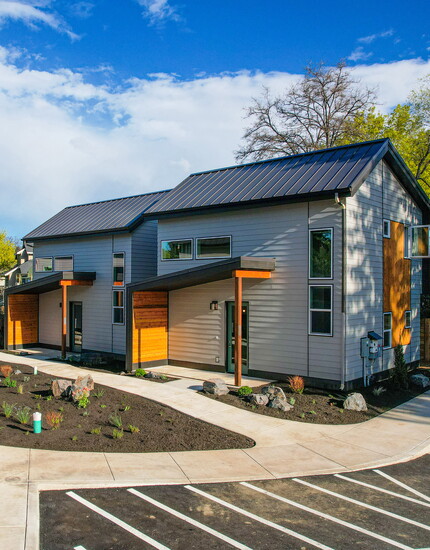 Rooted Homes at Crescita in Bend. Photo credit: Tyler Valzania Creative
