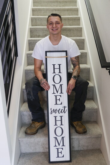 Christian Martinez, Rooted Homes homeowner.