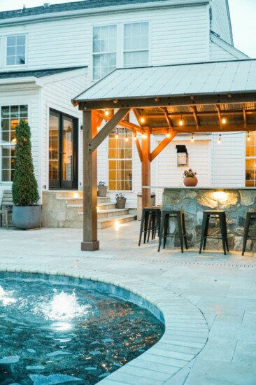 When consulting with Backyard Creations about building a pool, homeowners can choose to customize the project however they want.