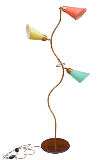 6.  Retro 70's Lamp