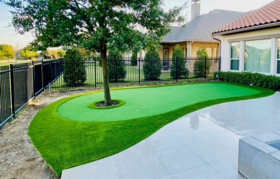 The product has a 15-year manufacturer warranty and Turf'N Texas provides a one-year install warranty. 