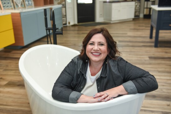 Jill Brown, Owner, Folsom Kitchen and Bath Photo by Shoop's Photography