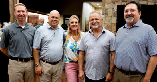 Left to Right - Eric Stacey, Chris M. Prater, Kelli Delozier, Mark Andrews