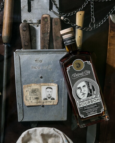 After World War II, Master Distiller J.P. Jerome’s grandfather, who lost a finger making a whiskey barrel, opened a butcher shop in Detroit’s Eastern Market.