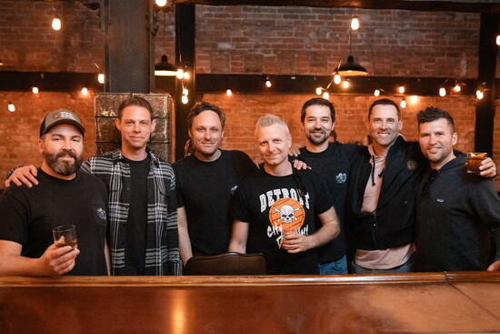 J.P. Jerome (far left) with his six business partners
