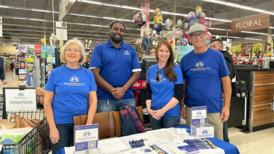 For Homeless Awareness Week, Inn volunteers and staffers collected donations at TomThumb on Stonebridge and Virginia Parkway.