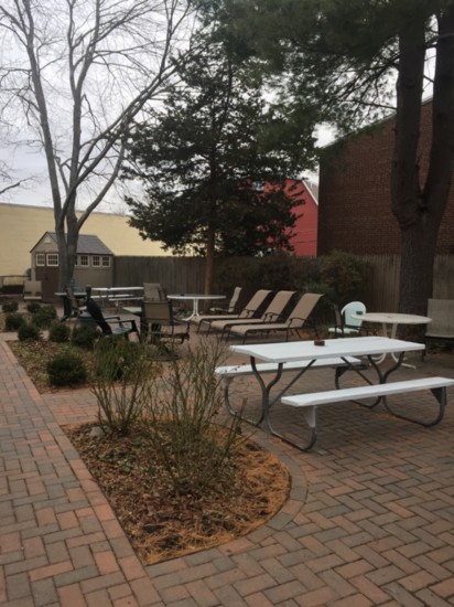 Patio at Gillespie Center