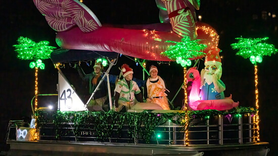 Deck the Hulls Boat Parade