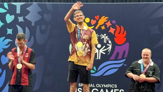Joe Konietzko, Special Olympics Gold Medalist