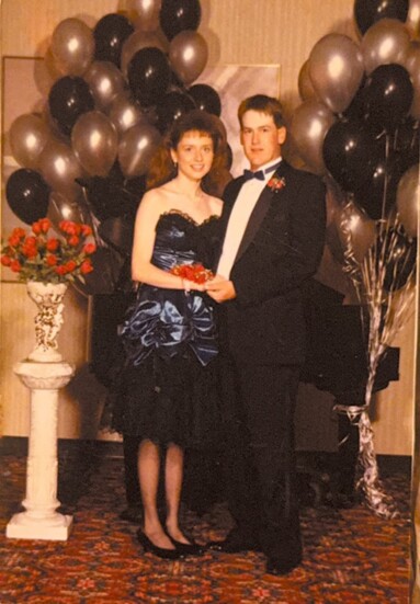 Paul Lawrence & Vickie (Turner) Lawrence Junior Prom 1990