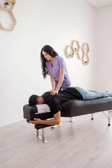 Chiropractic adjustments align the body so it can function optimally.