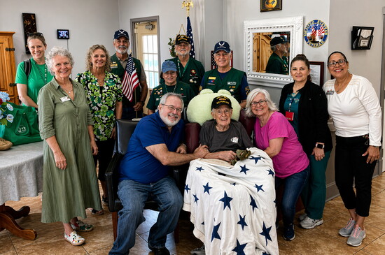 WHV Ceremony for Corporal Billy Bob Bryant
