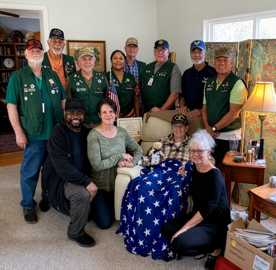 WHV Ceremony for MASTER CHIEF Ronald Harrod