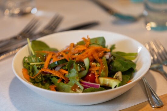 Fresh Salad from the Garden