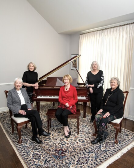 Jean Trotter, Betty O'Lear, Renee Hogan, Patricia Hoffman & Bobbie Christman, Citizens for the Arts in Eastern Loudoun County