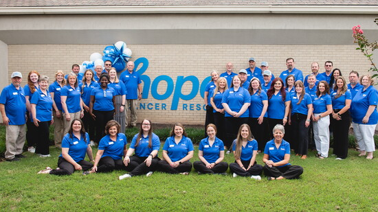 Hope Cancer Resources team outside their clinic
