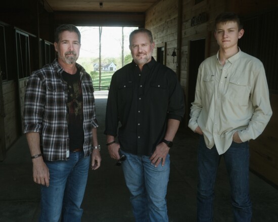 The Triton staff: Mike Zubero (L), B.J. Michaud (C), and Andrew McLaurin (R)