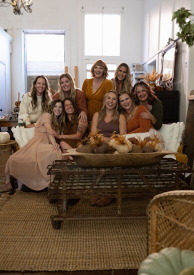 Back Row: Bethany Wiley, Tasia Munger, Susan McKenzie and Brooke Cole. Front Row: Emily Montgomery, Shelby Perez, Delaney Morrow, Mandi Dunn and Kelly Zeillmann