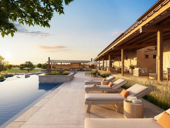 Hye Springs Ranch pool