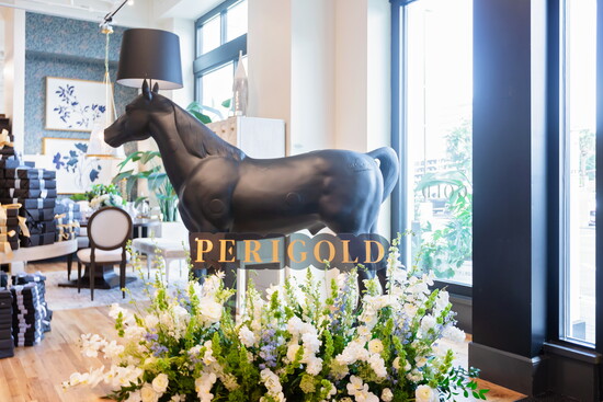 Perigold’s first retail showroom in Houston offers curated luxury vignettes, designer services, and ready-to-ship furnishings.