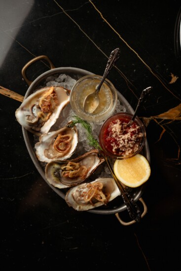 Credence, Oysters on the Half Shell. Photo by Brian Kennedy 