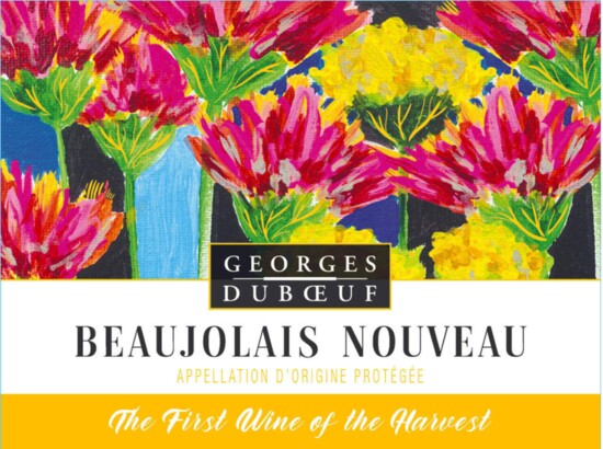 Beaujolais Nouveau 2021 label