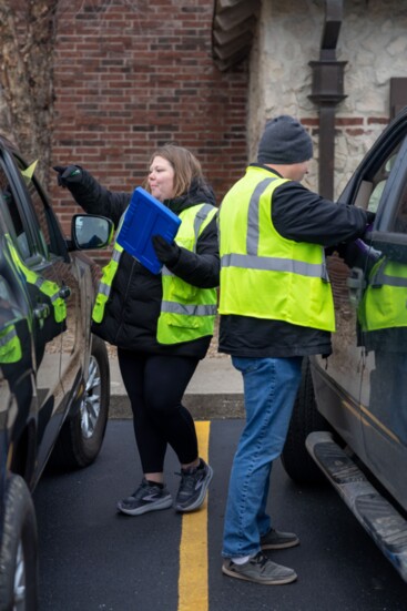 Clients receive lots of time to speak with volunteers to address any and all needs they may have.