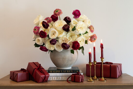 Photo courtesy of David Austin Rose Bouquets 