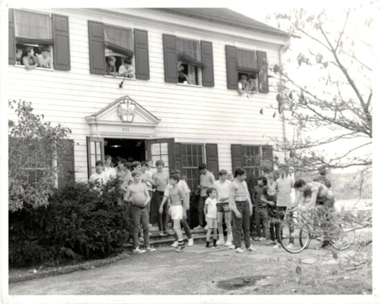 The Southport Clubhouse circa 1960, 385 Center Street, Southport.