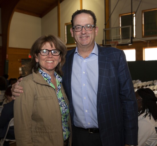 Sean & Sheila Sullivan at the first annual Hand in Hand Celebration recognizing the achievements of Club kids and community members from all Wakeman BGC sites.
