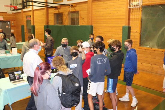 Careerfair: Local teens learn about careers in engineering at the first annual Career Fair hosted by Southport Keystone Club in November 2021.