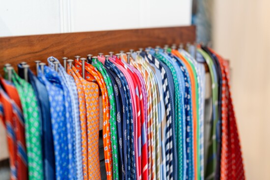 A collection of vibrant ties to ensure standout style