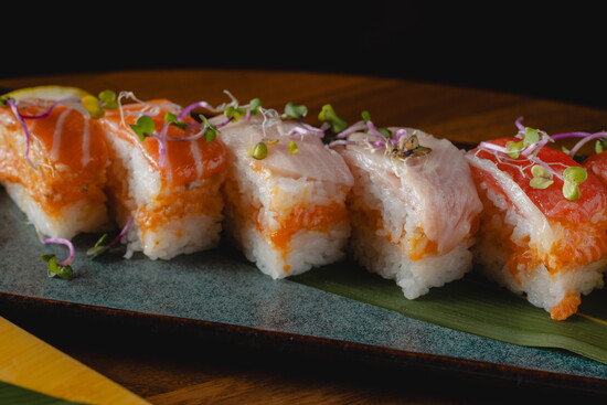 Juniper’s sushi program brings a polished global edge to its modern American menu. (Photo by Kevin Eduard White)