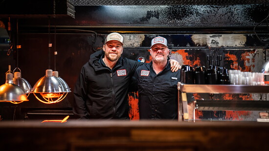  Co-owners Tim and Tracy Hutchins