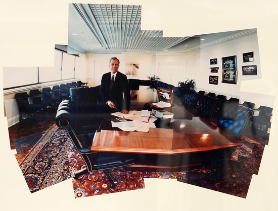 Hyatt in the old 220 board room. (Photo Credit: Brown & Brown)