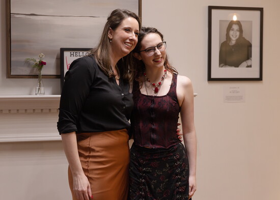 Ashley with Mia Kinsey from East Cobb 