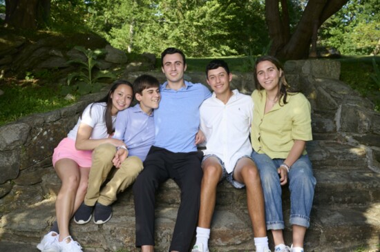 Wynston with his four siblings. (Photo: Jerri Graham)