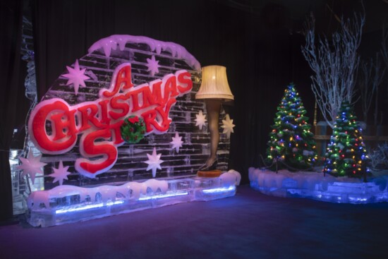 Using more than two million pounds of ice, the film classic, A Christmas Story™ becomes an immersive experience.