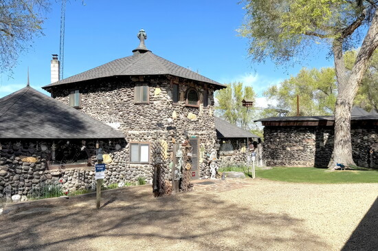 Cleo's stone buildings