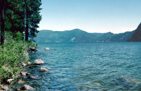Lake Pend Oreille's sparkling waters beckon enjoyment.