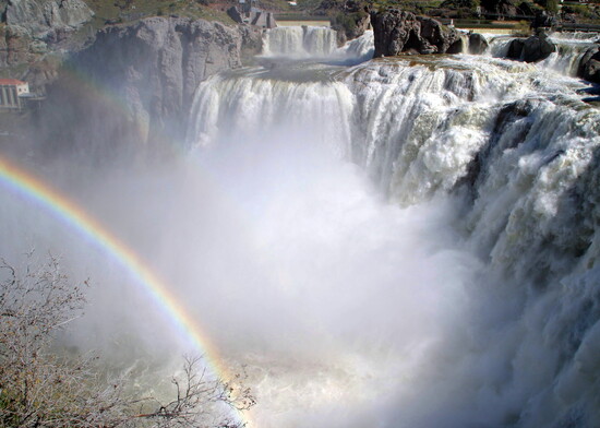 Shoshone Falls - mists, magic and rainbows.